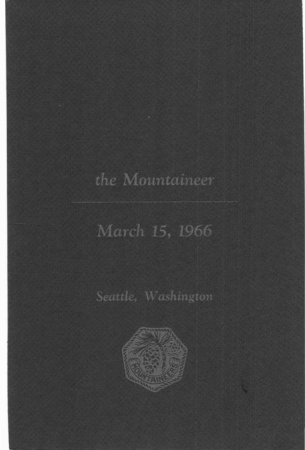 The Mountaineer 1965 cover